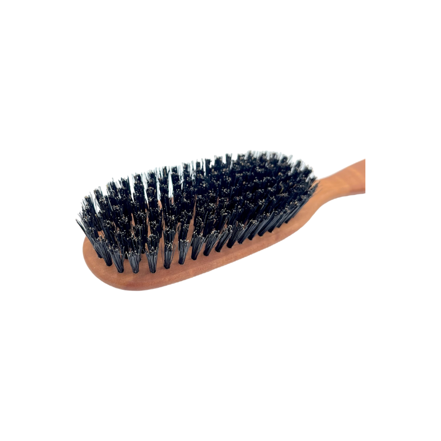 Dural Pear wood oval hair brush with boar bristles - 8 rows