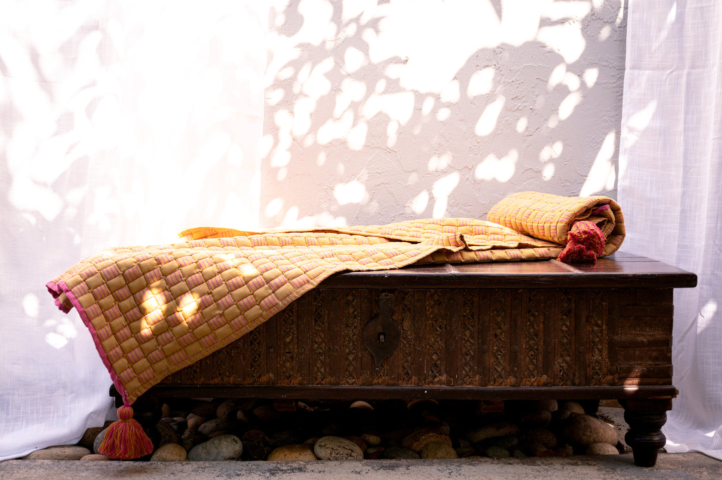 Sona Handwoven Sujani Throw