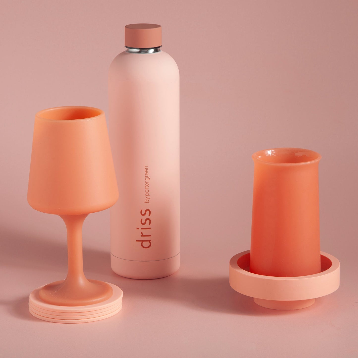 Terra + Peach | Stegg | Unbreakable Highball Glasses