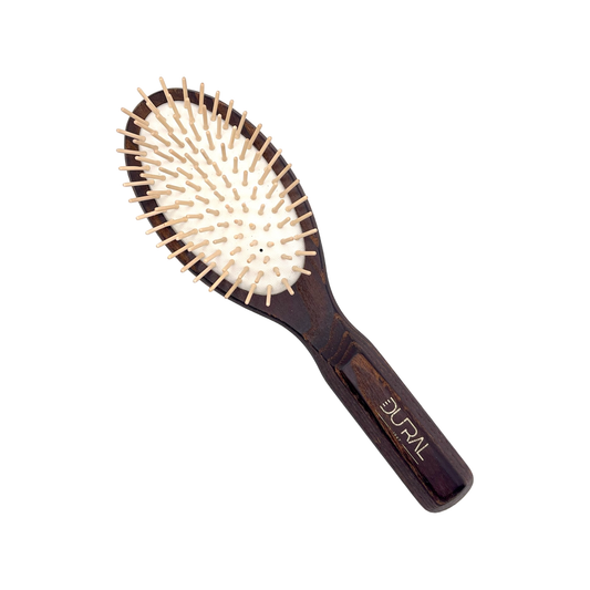 Dural Thermo-wood rubber cushion hair brush with wooden pins