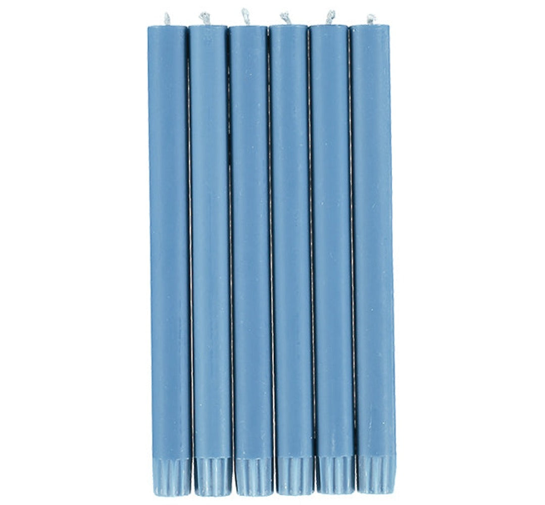 S/25 Medici Blue Dinner Candles