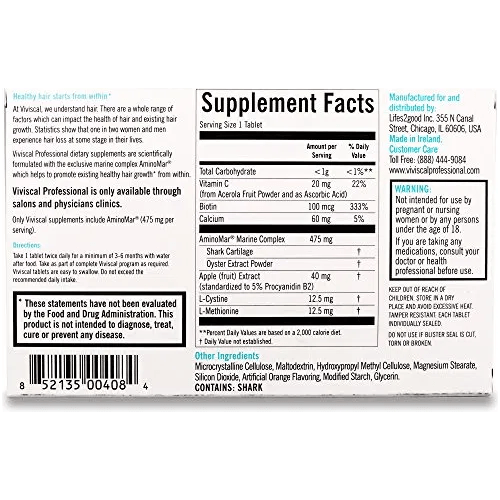 Viviscal Professional Advanced Hair Health 180 Tablets