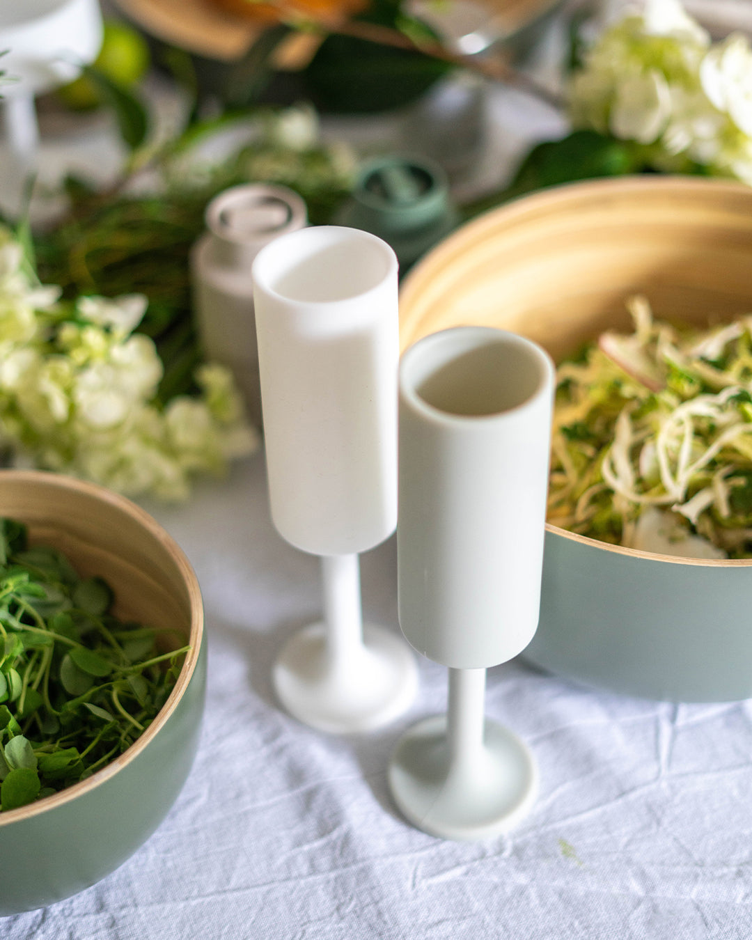 Blanc + Dove | Seff | Unbreakable Champagne Flutes