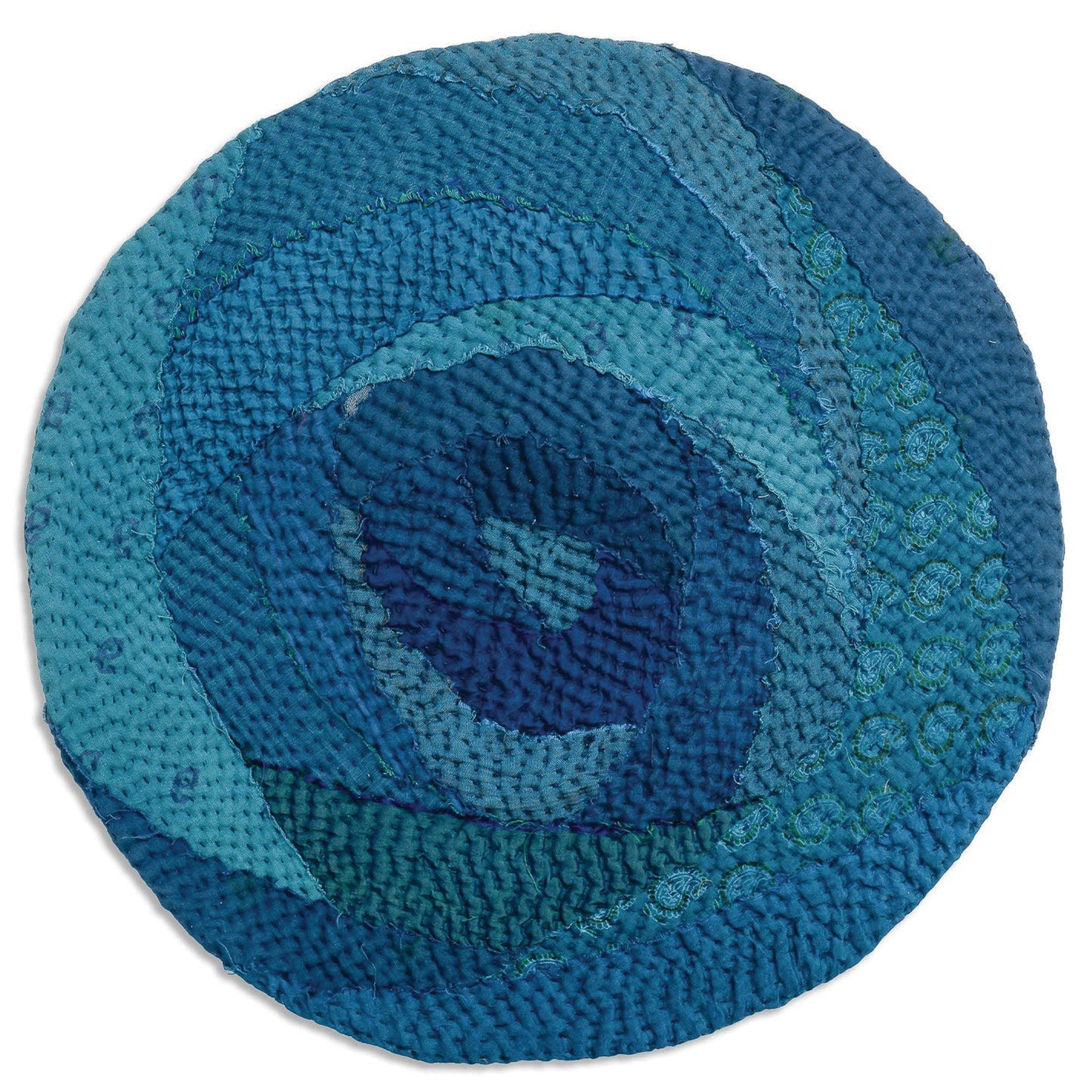 S/2 Night Sky Fray Patch Rose Placemat