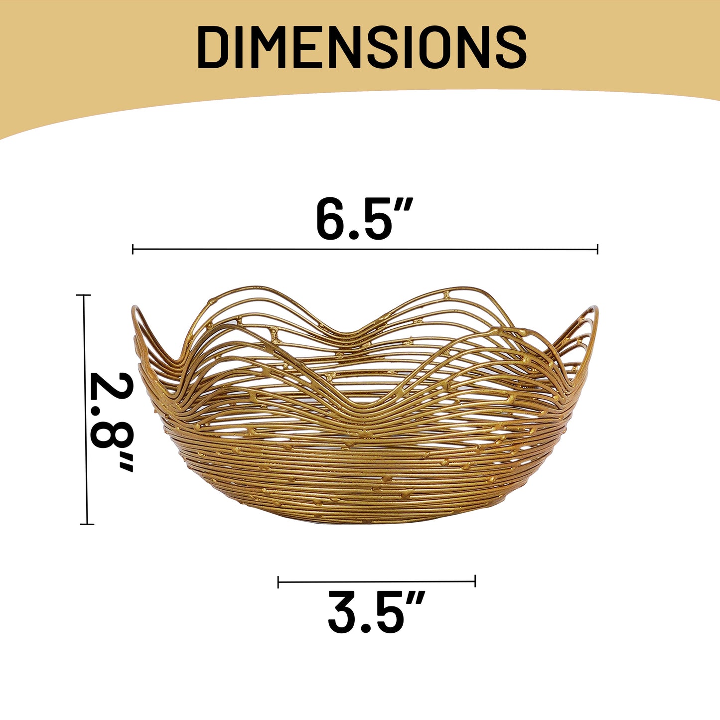 Gurez Valley Metal Decorative Bowls