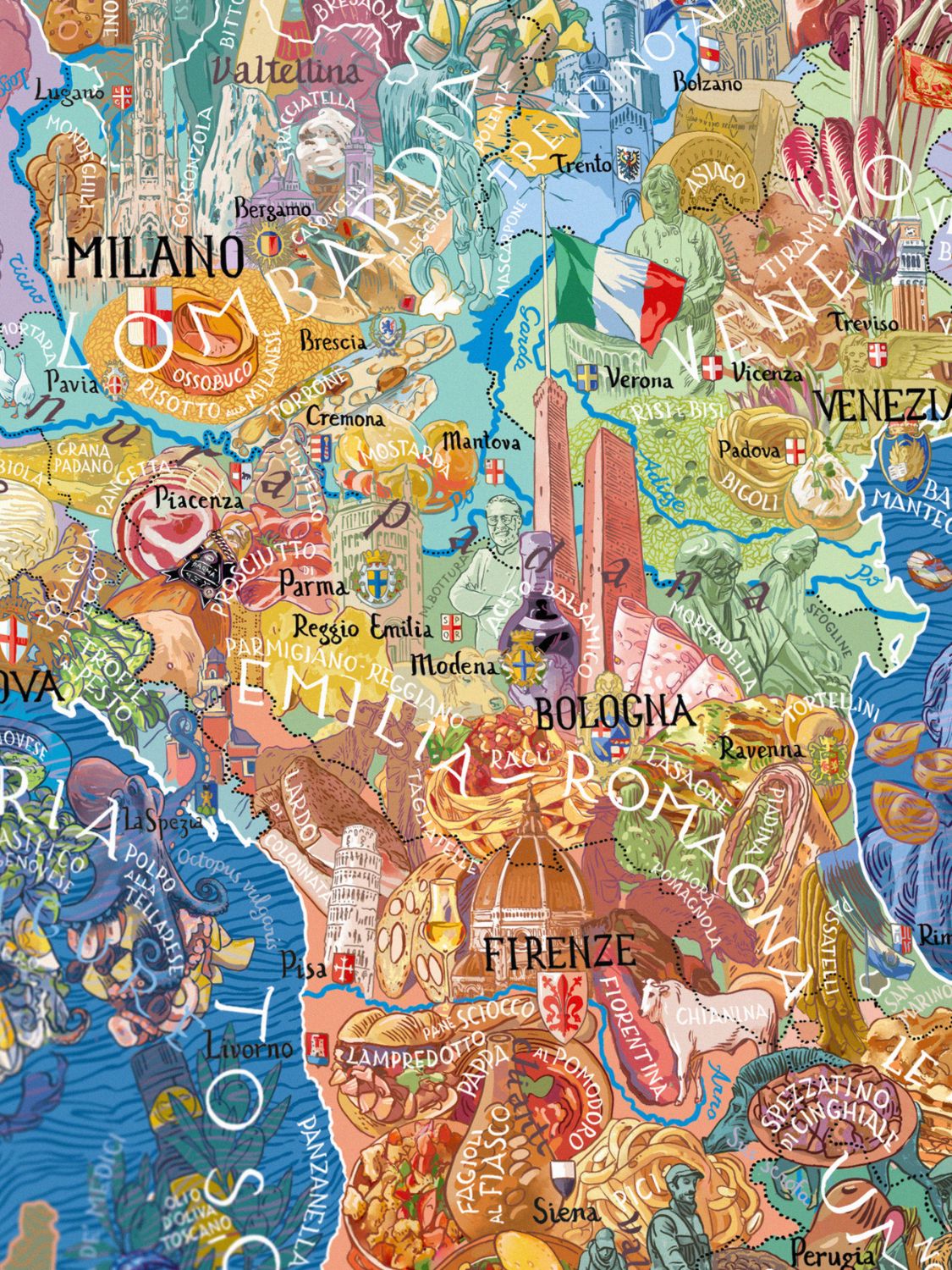 Italy Gourmet Puzzle