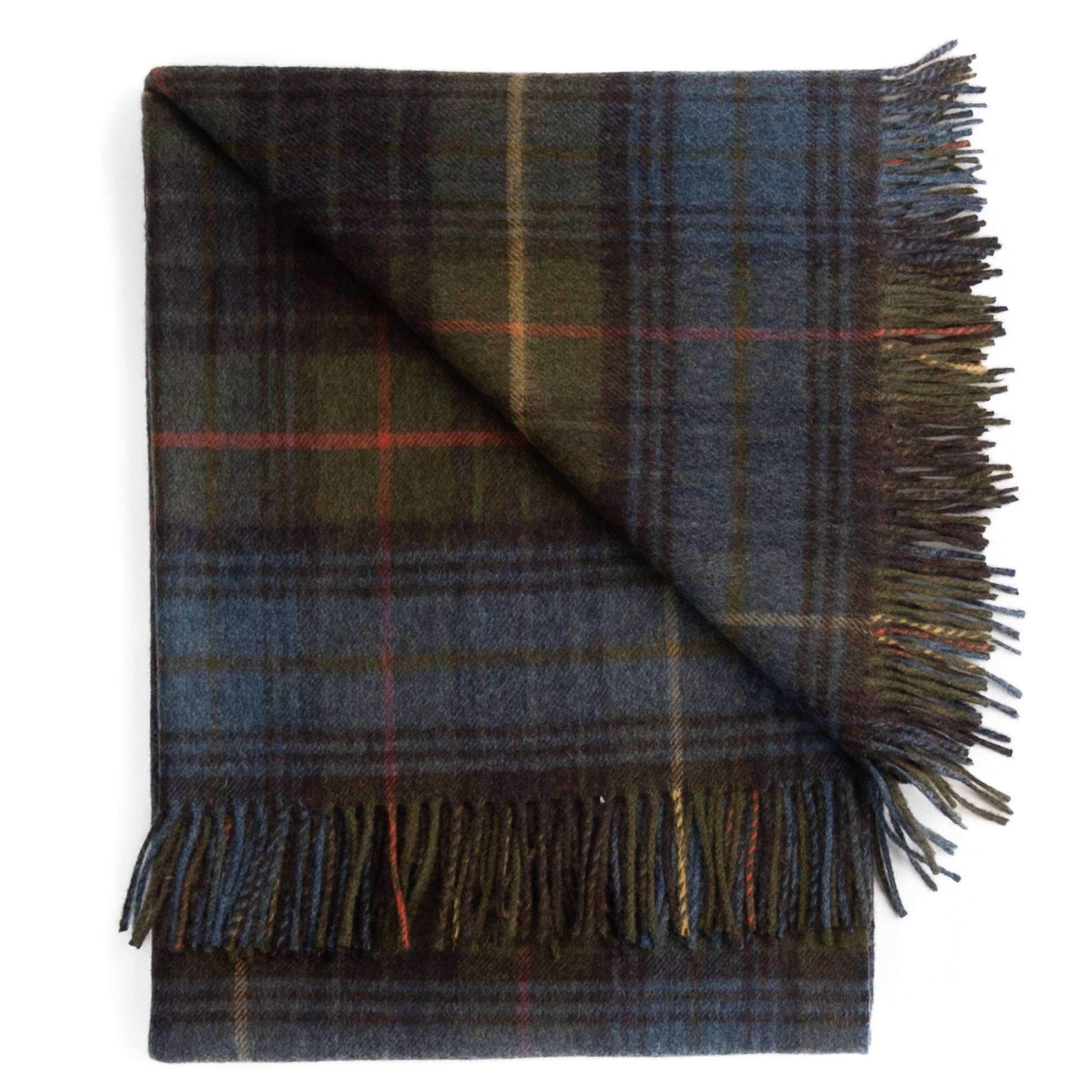 Prince of Scots Merino Wool Throw ~ Antique Hunting Stewart ~ - Osadia Concept Store