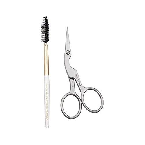 Tweezerman Brow Shaping Scissors And Brush Model No. 2914-r