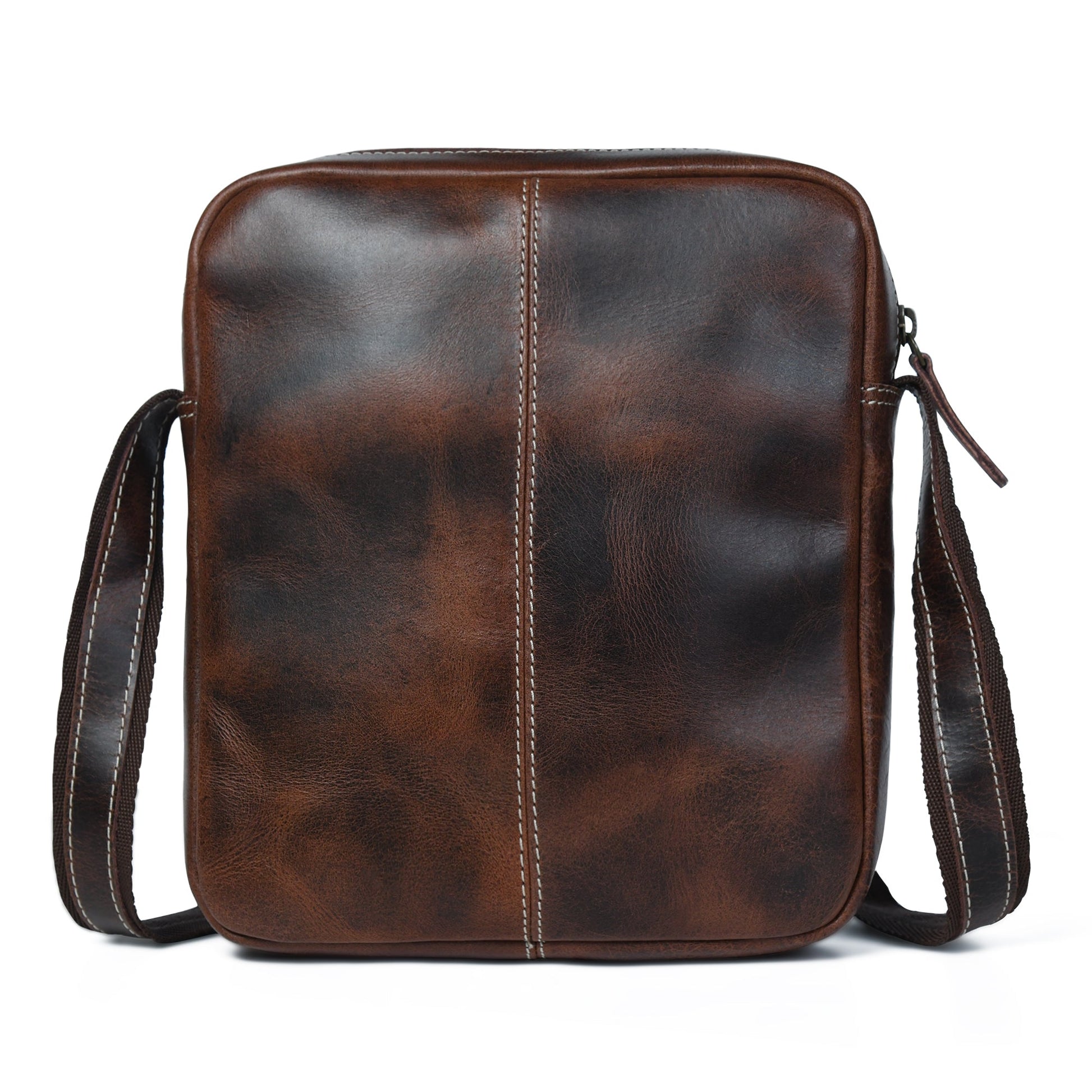 The Compact Messenger- Dark Brown - Osadia Concept Store