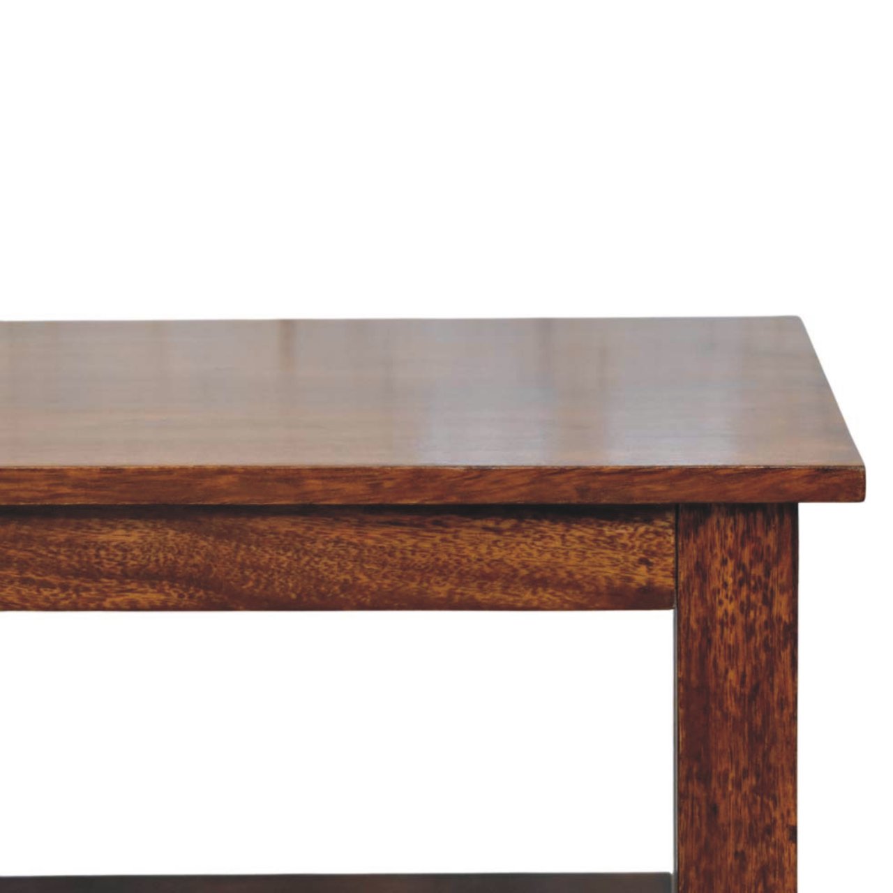 Solid Wood Belmont X-Frame Coffee Table