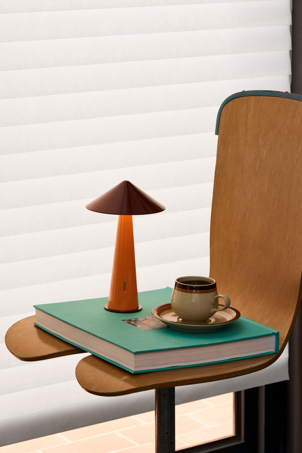 TIPSY Portable lamp - Rustic Red/Orange
