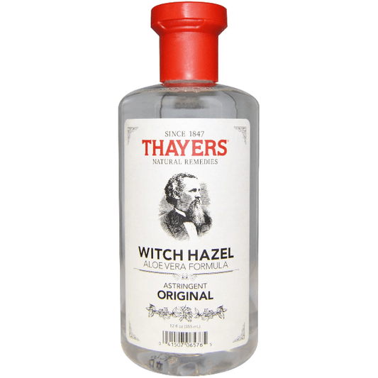 Thayers Witch Hazel With Aloe Vera Original Alcohol Free 12 Oz