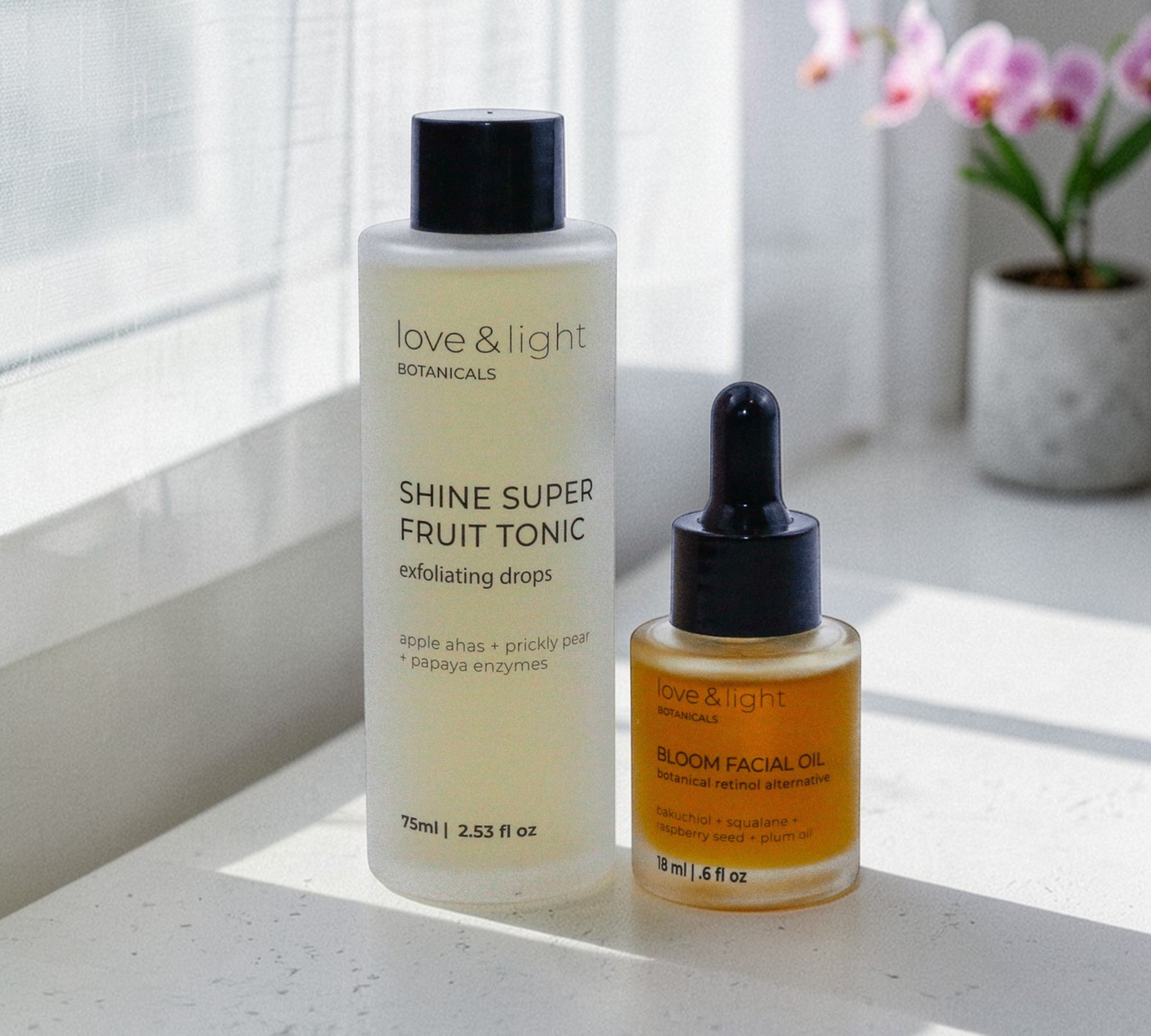 Renew + glow night routine