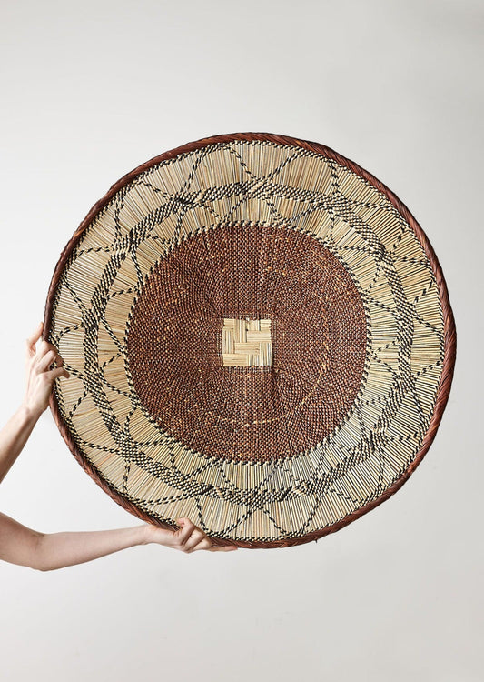 Statement Binga Lace Patterned Basket