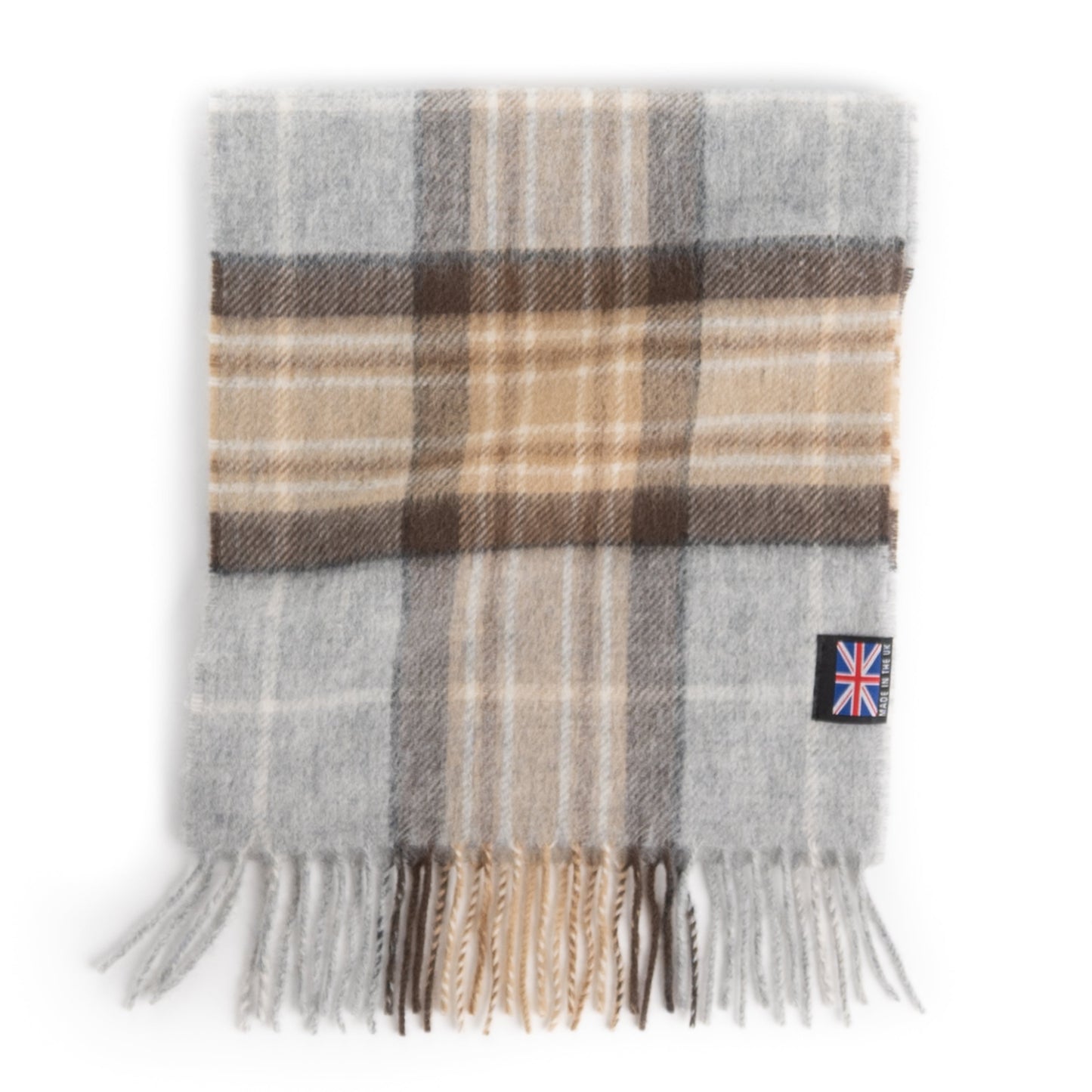 Prince of Scots Merino Lambswool Tartan Scarf (McKellar) - Osadia Concept Store