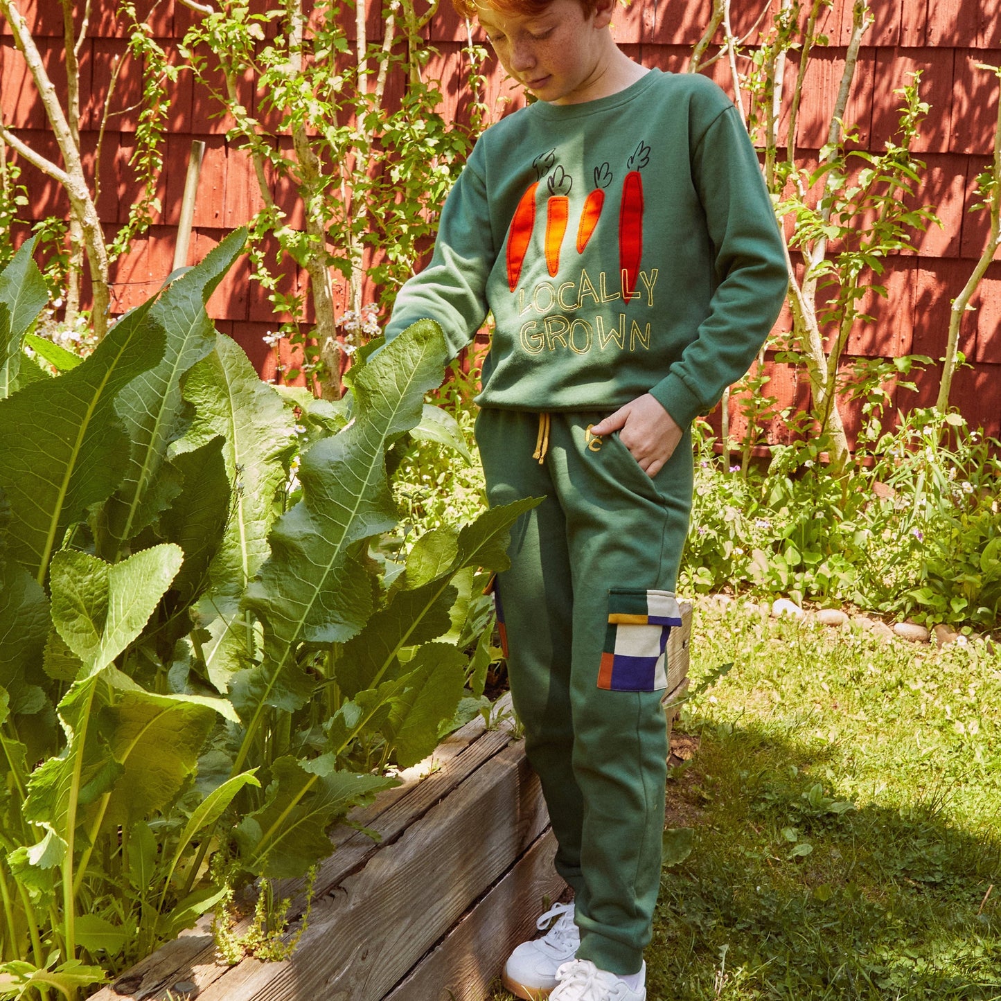 Green Checkered Pocket Jogger