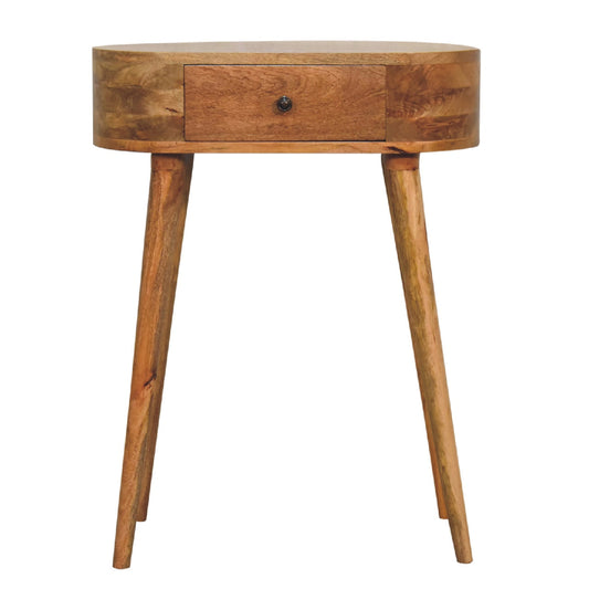 Solid Wood Mini Albion Oak-ish Console