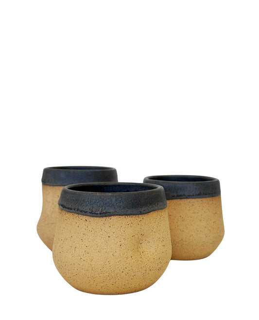 HUG MUGS Charcoal (set of two) 8oz