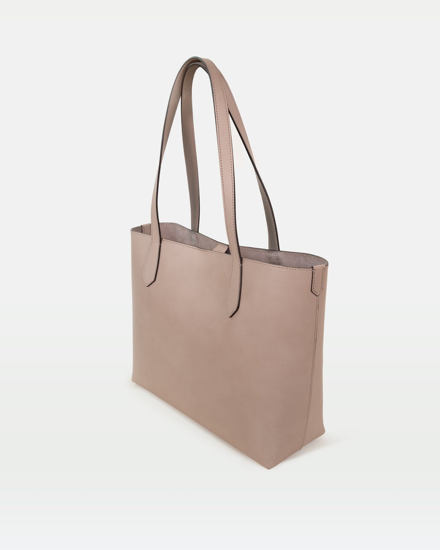 Elba medium size structured tote in vegetable-tanned leather