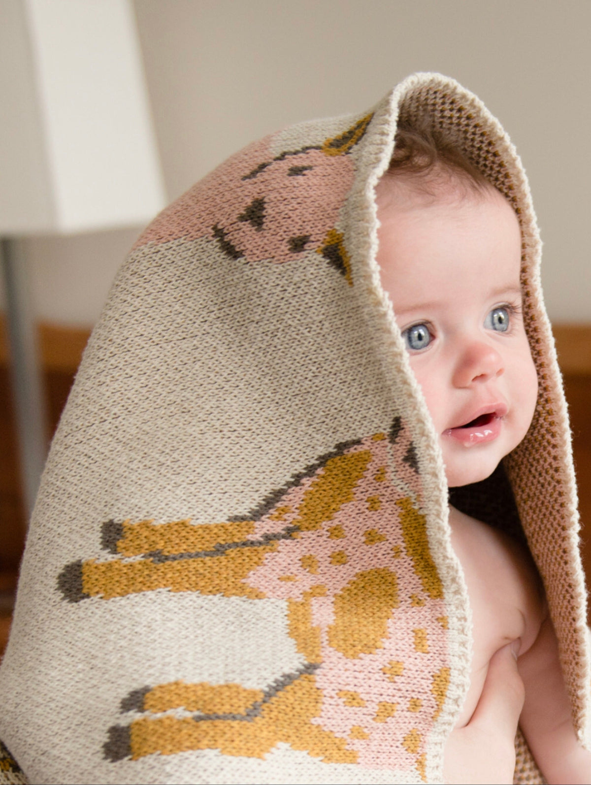 Baby Goat - Cotton Knit Blanket