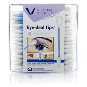 Victoria Vogue Eye-Deal Tips 100% Cotton 80/Pk