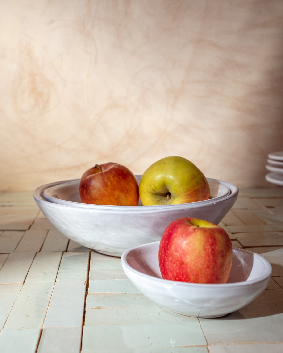 Oval Small Bowl in Milk White - Set of 4
