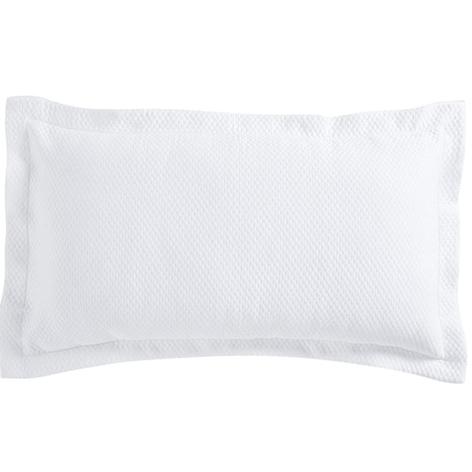 Retro Honeycomb Matelasse Coverlet Sham