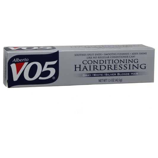 VO5 Conditioning Hairdressing Gray or White or Silver Blonde Hair 1.5 Oz