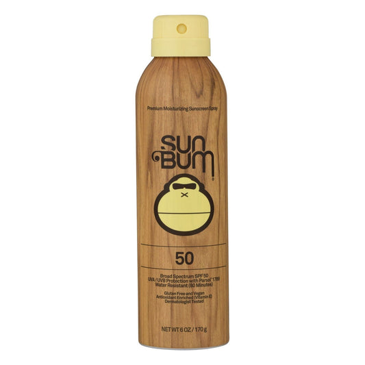 Sun Bum Premium Moisturizing Sunscreen Spray SPF50  6oz