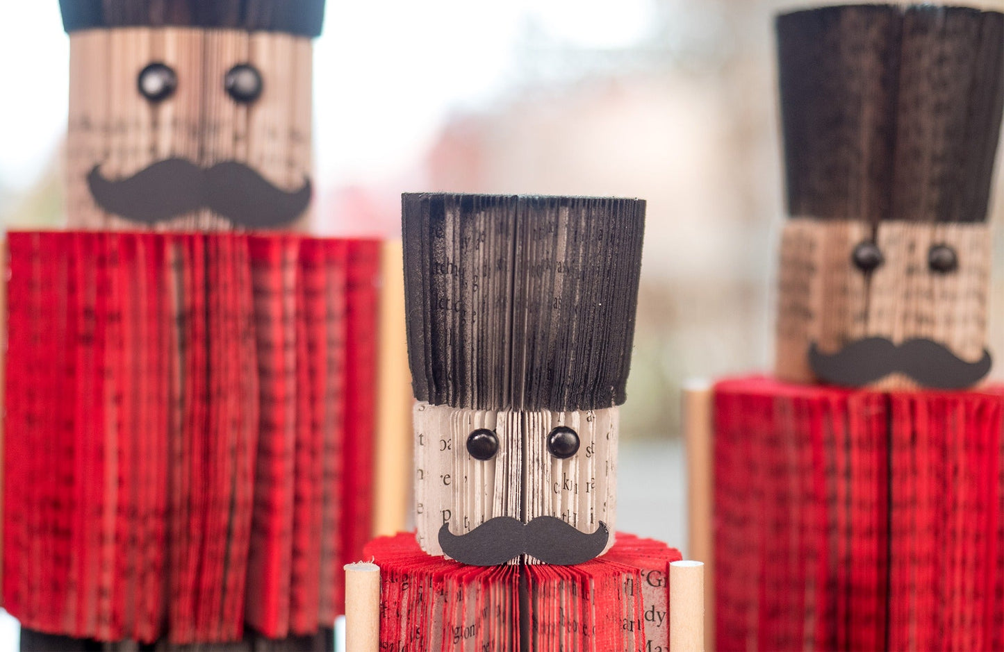 Nutcrackers-Christmas Book Decor