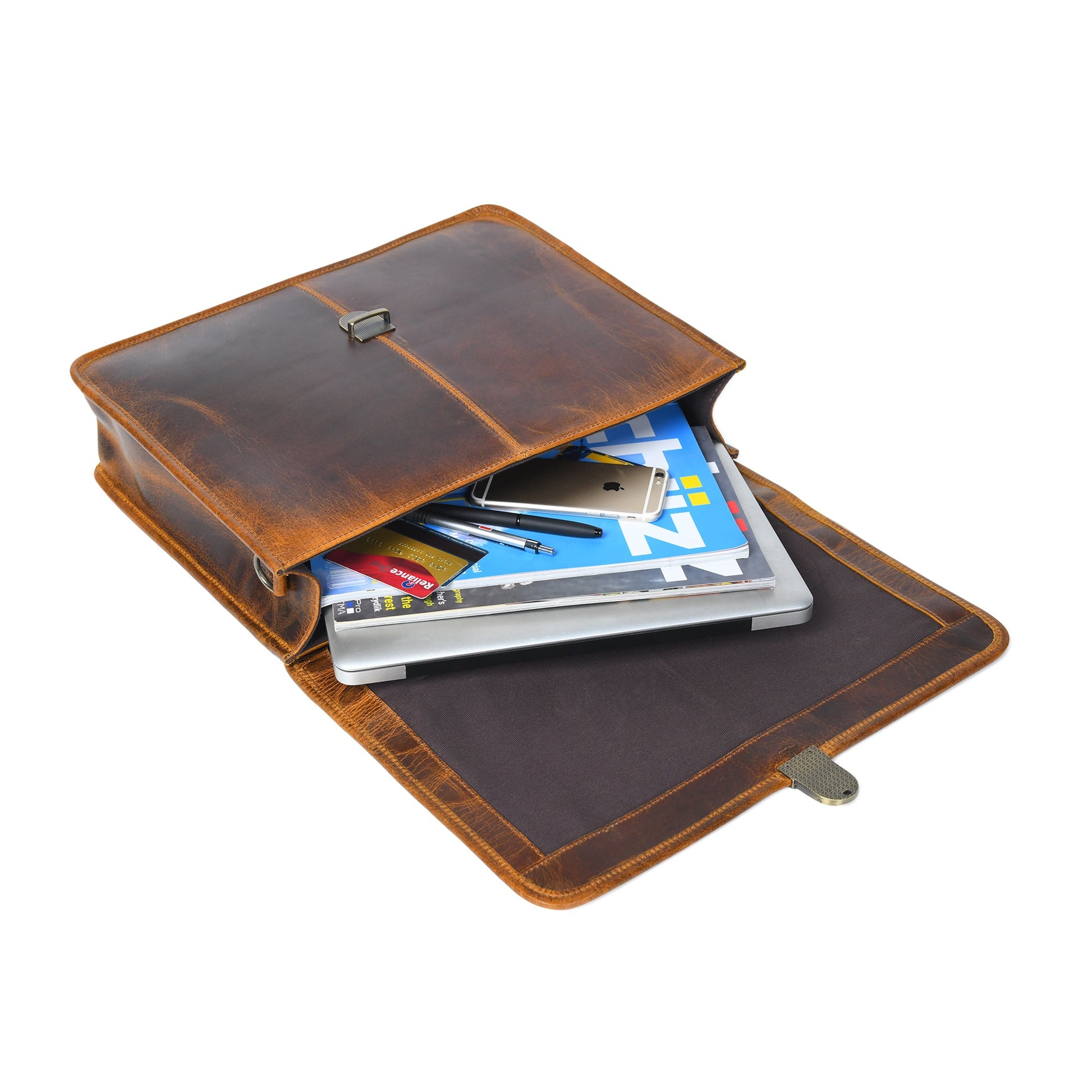 Buffalo Leather Executive Briefcase - Osadia Concept Store