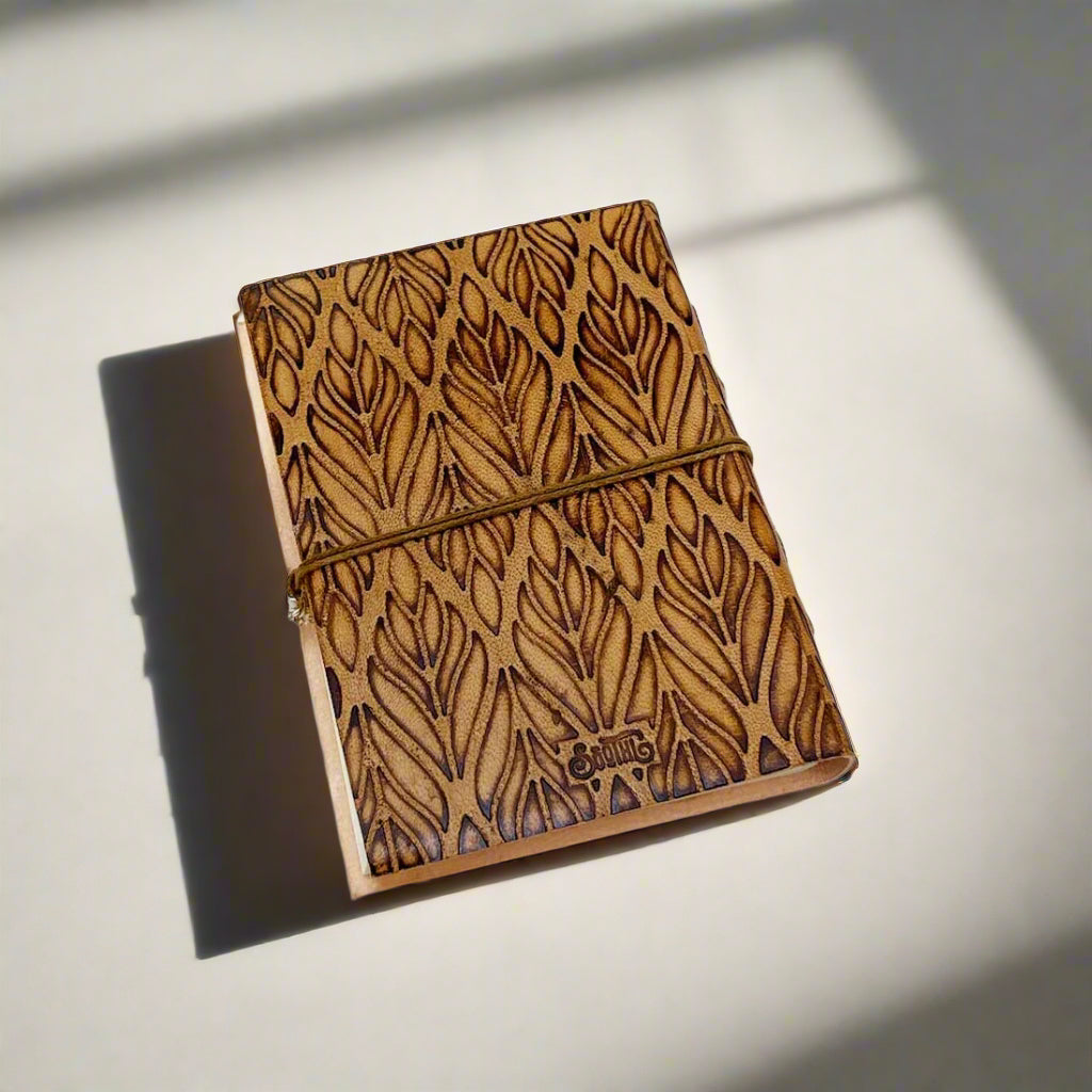 John Muir Quote Leather Journal