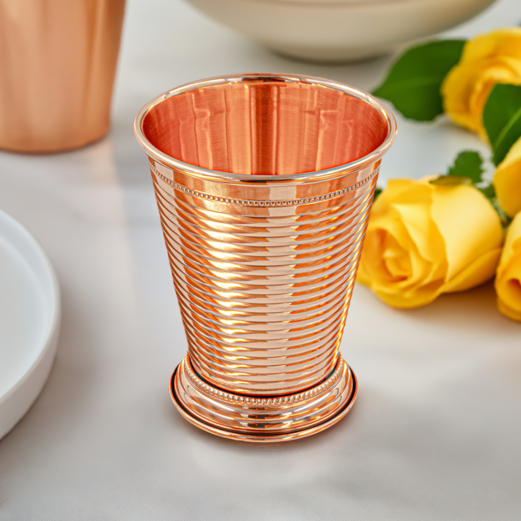 Fluted Copper Julep