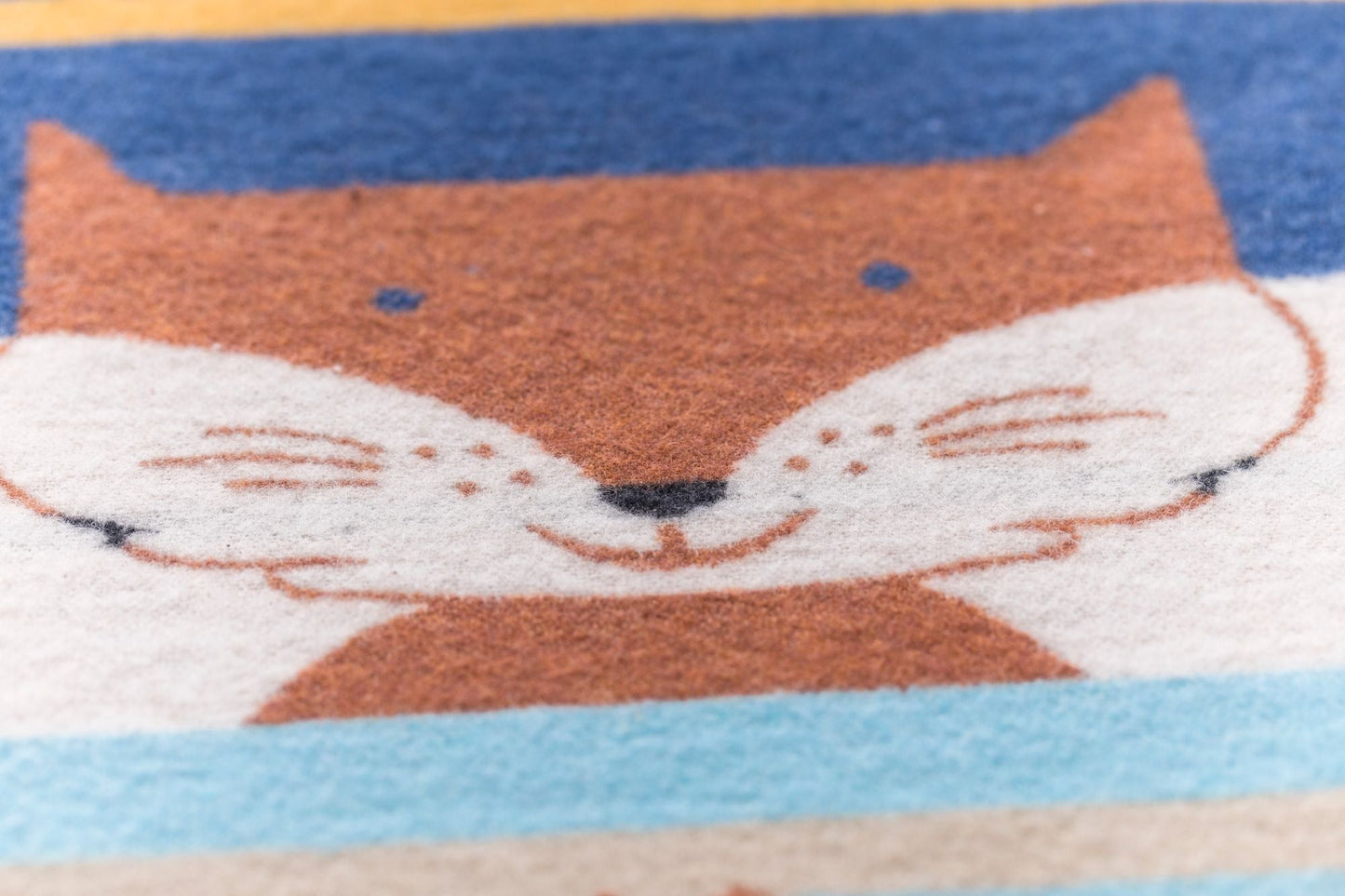 JUWEL Baby Blanket "Fox/Stripes"