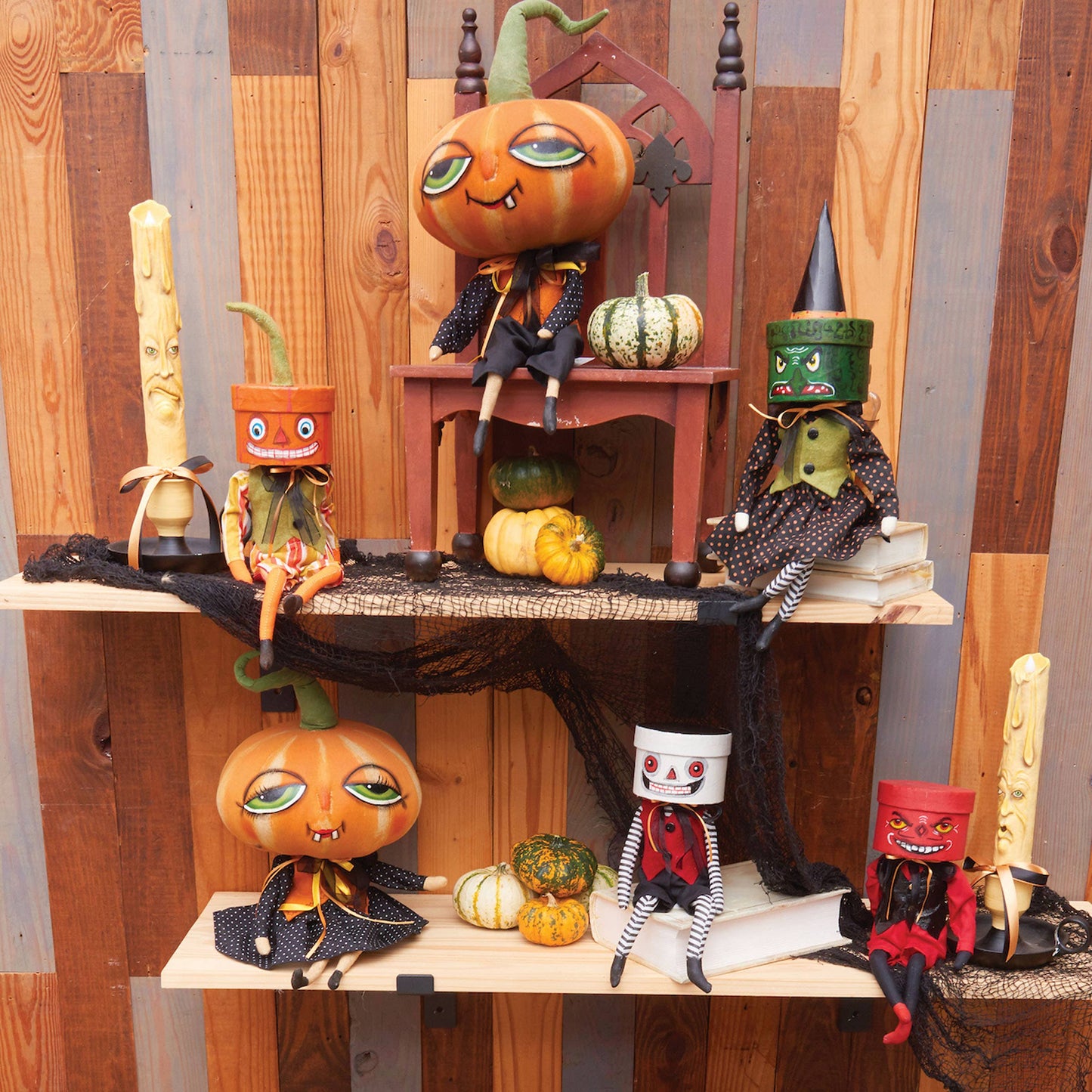 Gustavo Gathered Traditions Box Head Art Doll - Osadia Concept Store