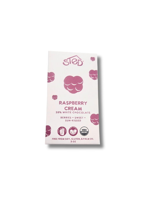 Mini Raspberry Cream White Chocolate