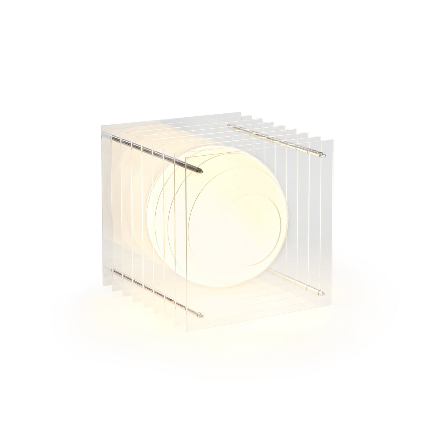 Lớp big square in clear acrylic