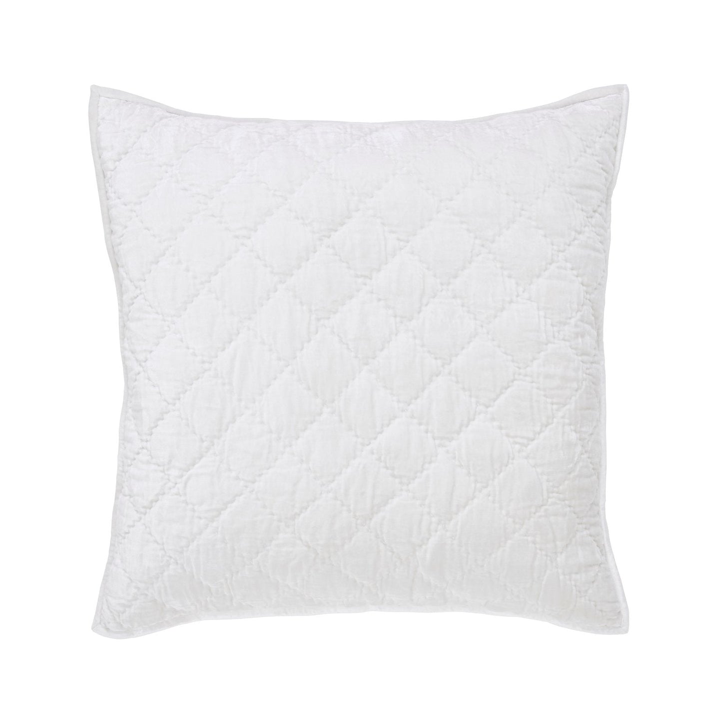 Clermont Diamond Velvet Quilt Sham