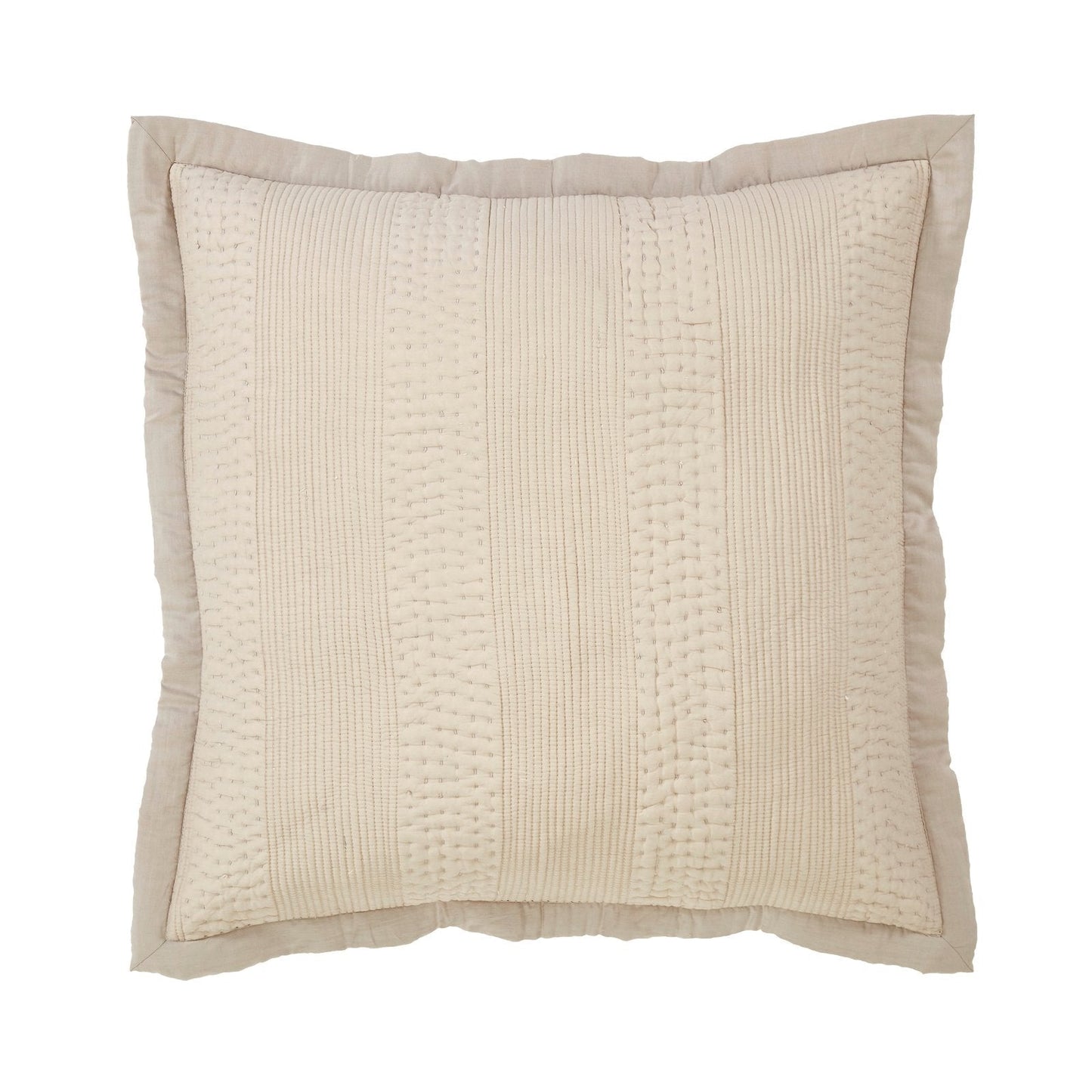 Laysan Quilted Cotton Coverlet Sham