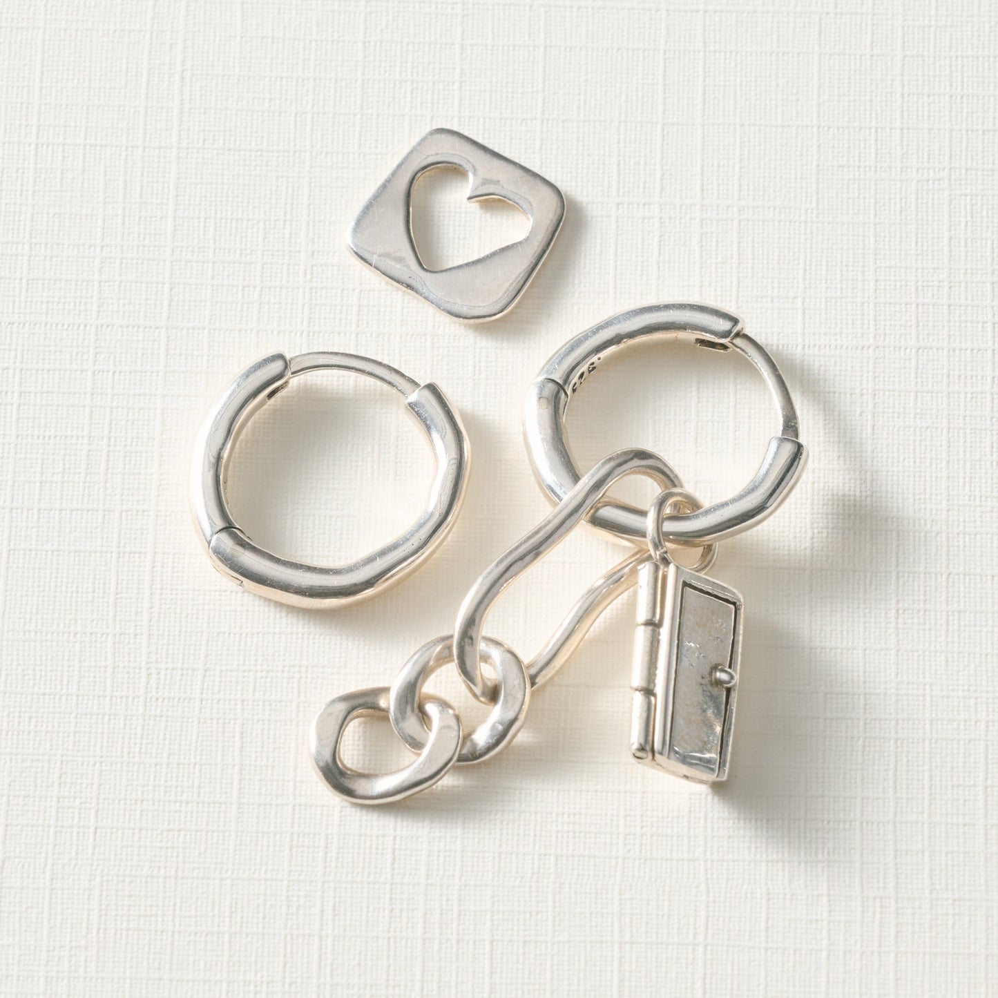 Brilla Sterling Silver Charm - Connection
