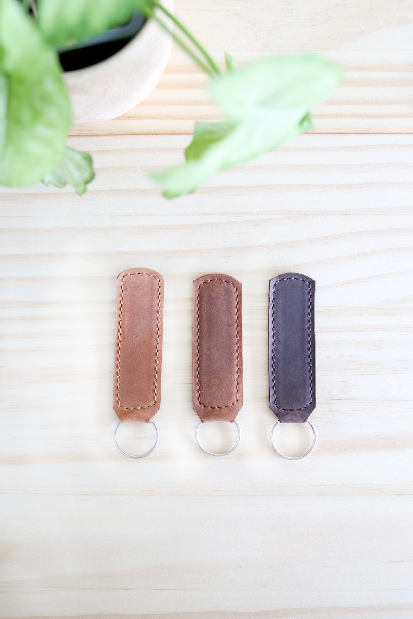 Leather Key Fob