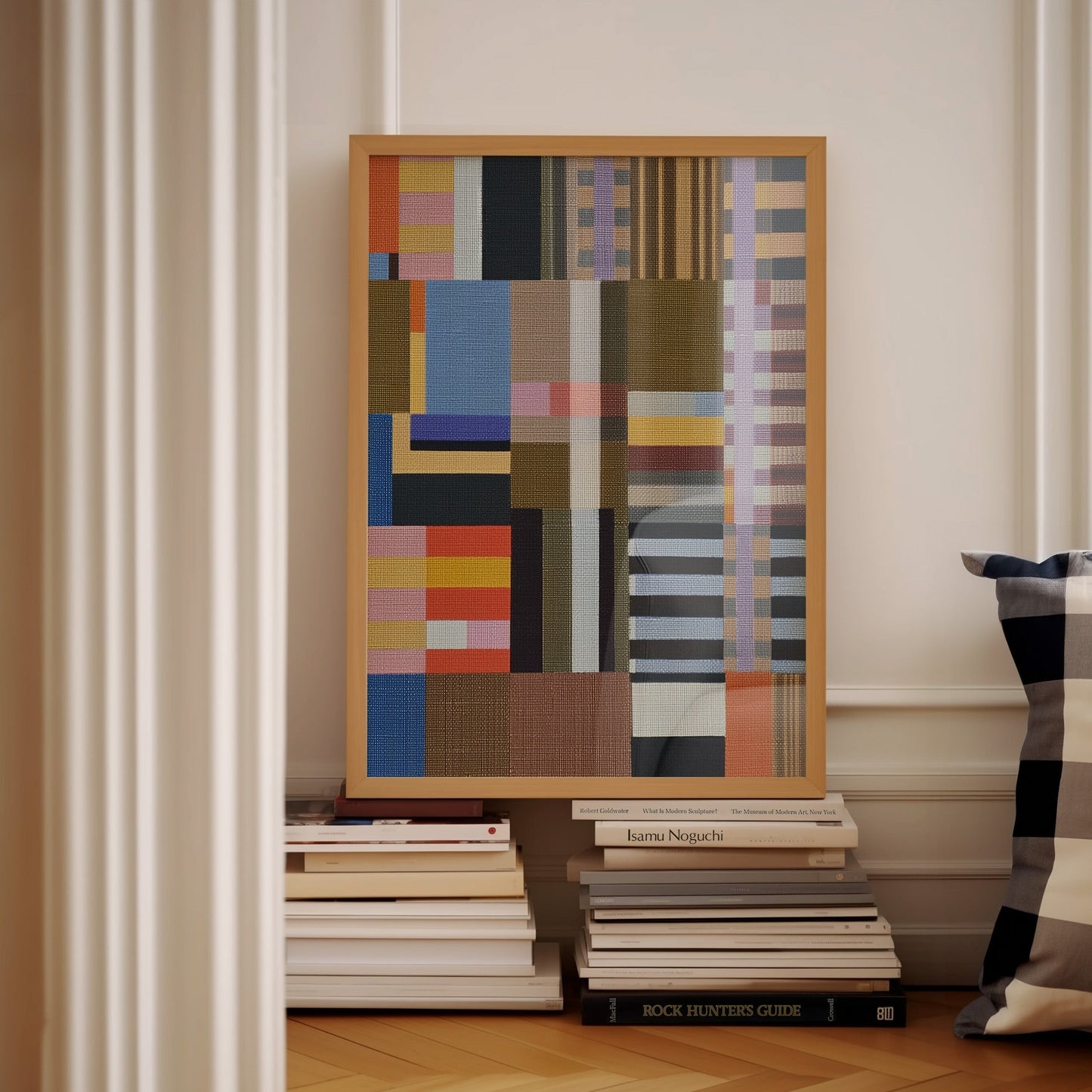 Woven Perspectives No. 02 — Geometric Abstract Art Print