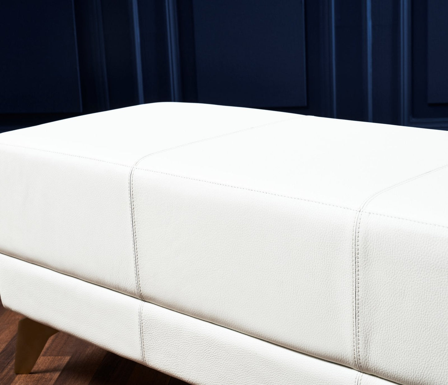 Berkeley End-Of-Day Leather Bench