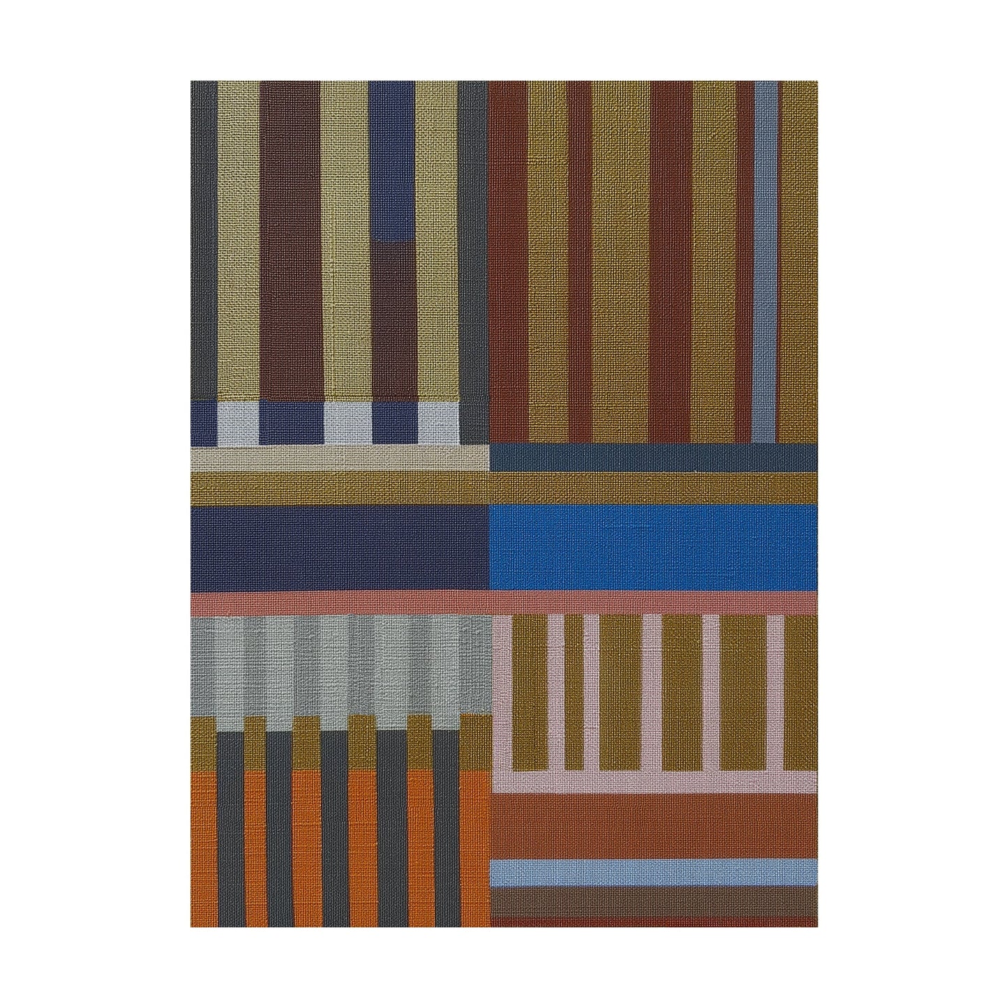 Woven Perspectives No. 03 — Geometric Abstract Art Print