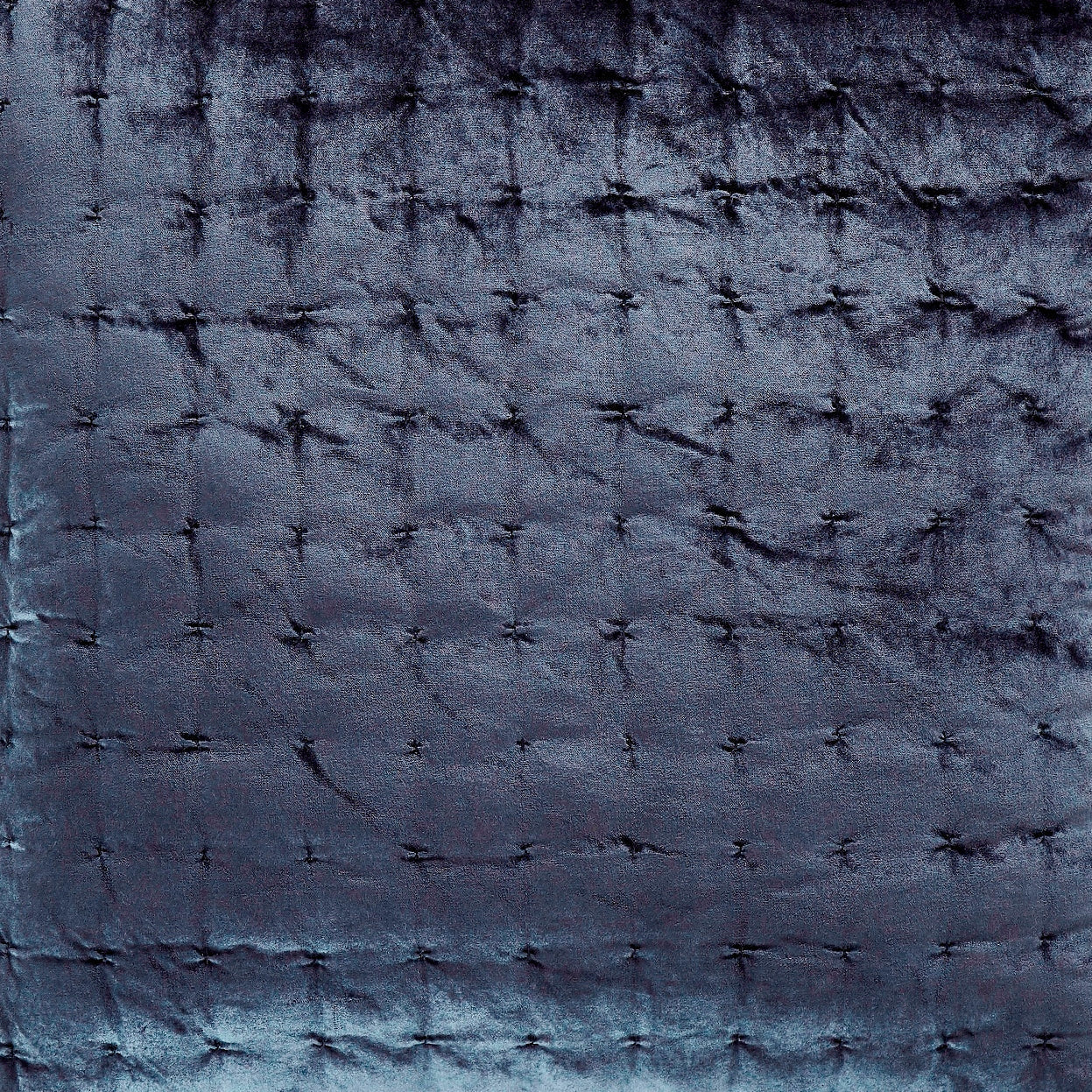 Luna Hand Pinched Velvet Quilt Sham - Clearance