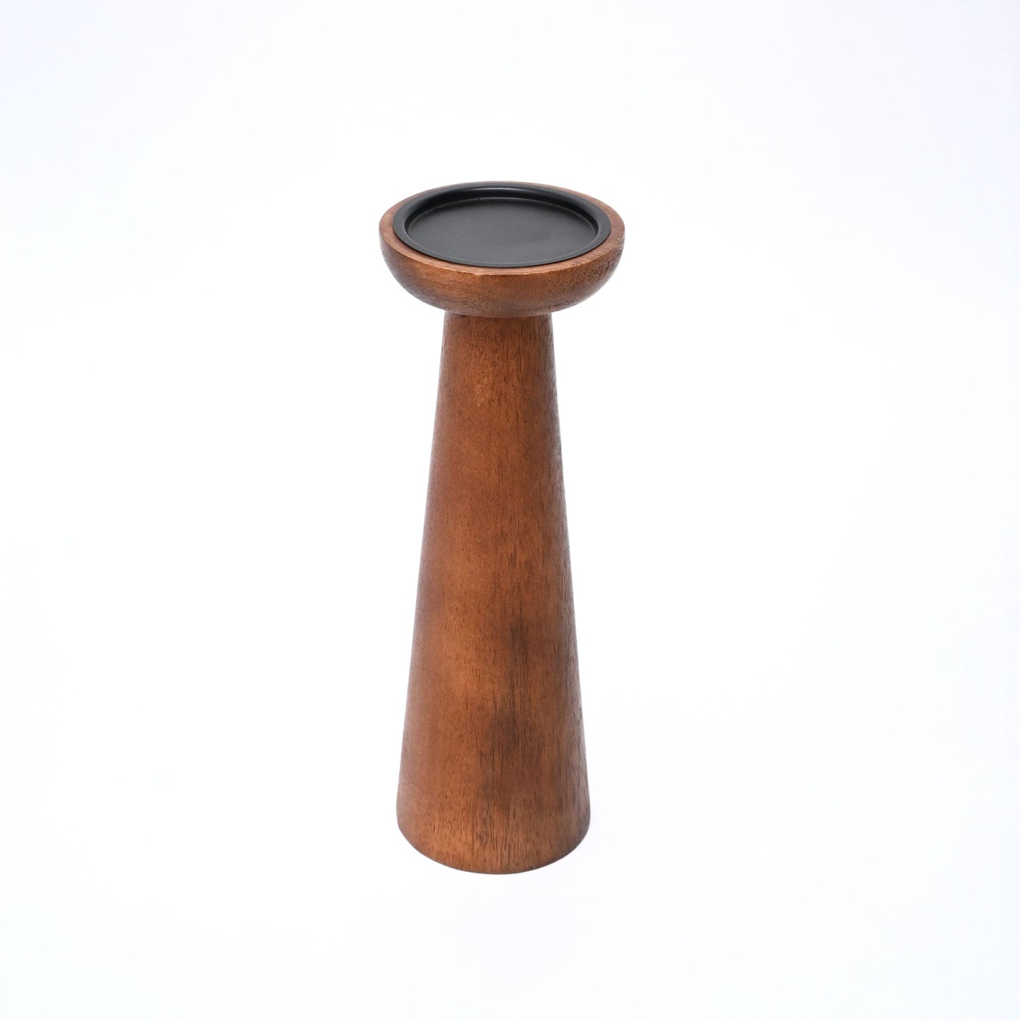 Candle Holder | Natural Finish | Mango Wood | Home Decor