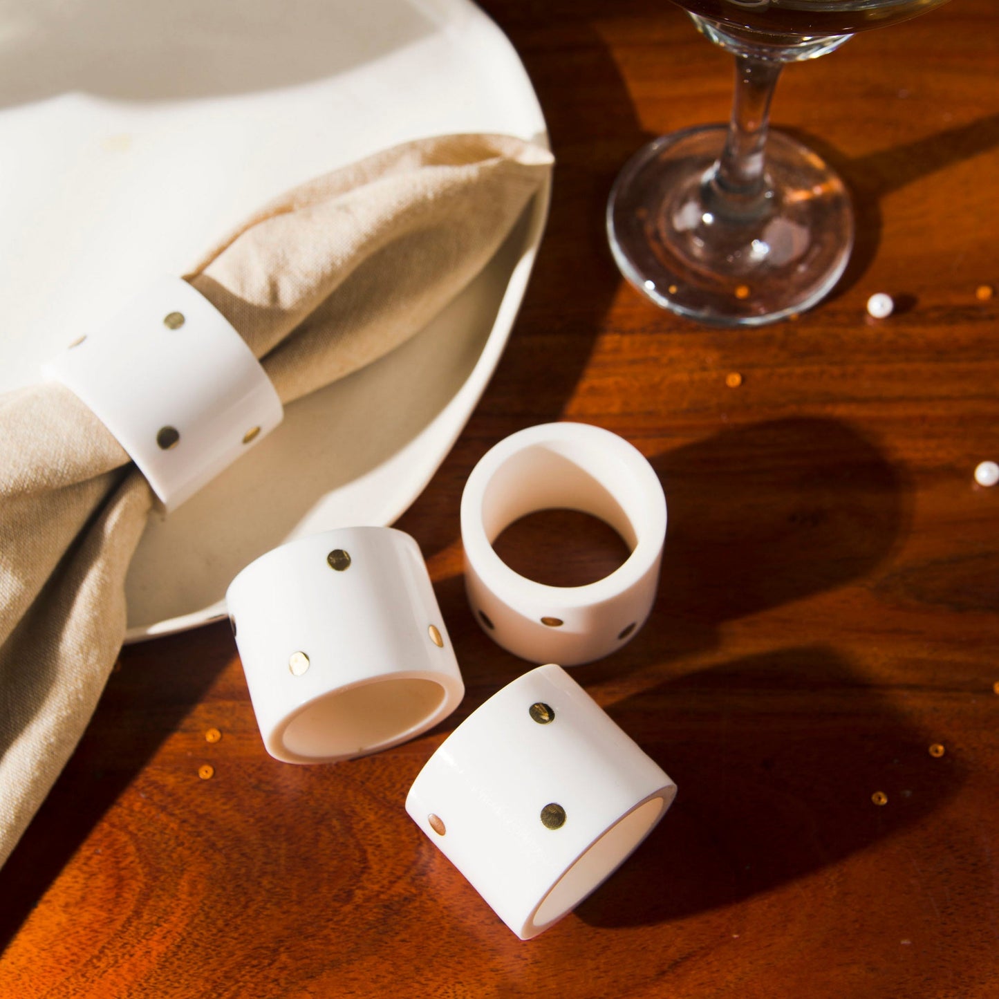 Sitara Napkin Rings