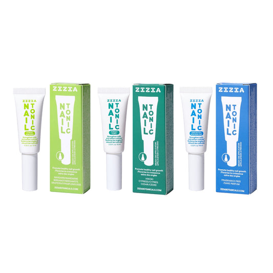 Nail Tonic Trio (Unscented, Citrus + Forest)
