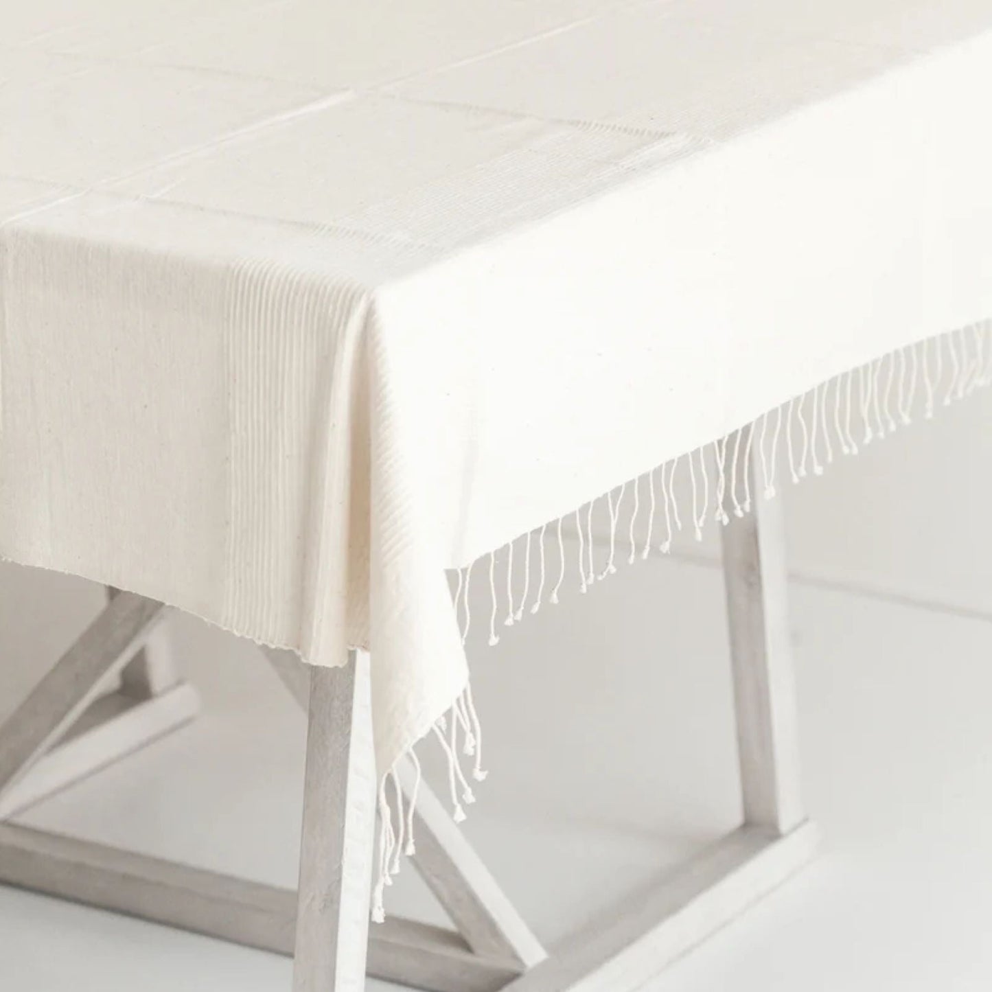 Riviera Cotton Tablecloth 96"