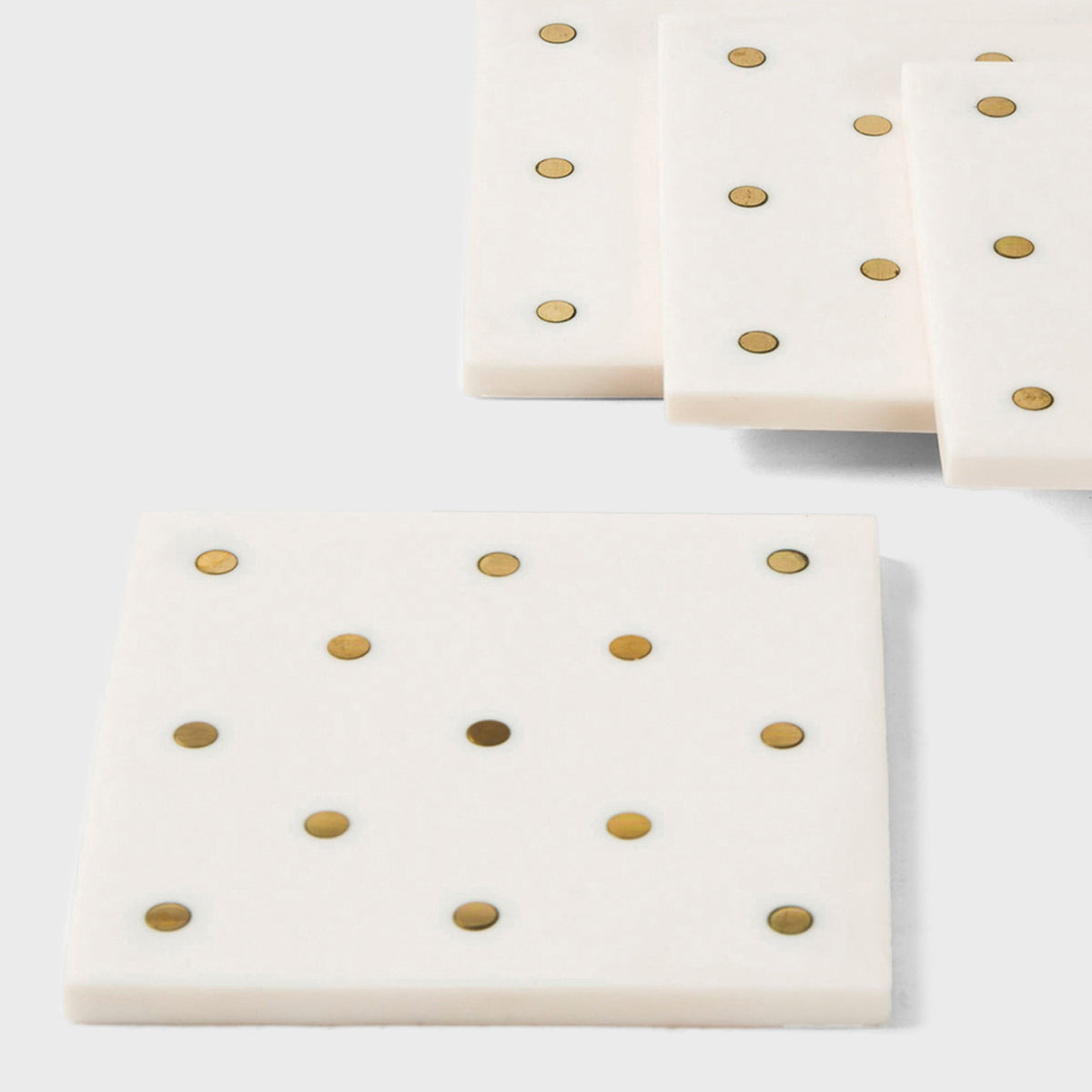 Sitara Resin Inlay Coaster Set of 4
